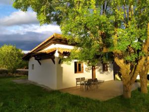 El exterior de la casa
